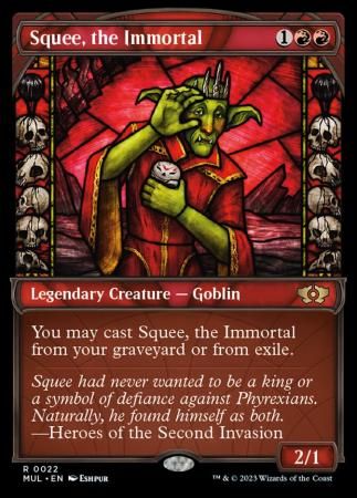 Squee, the Immortal 0022 Showcase March of the Machine Multiverse Legend Singles