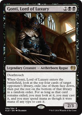 Gonti, Lord of Luxury 084/264 - Kaladesh Singles