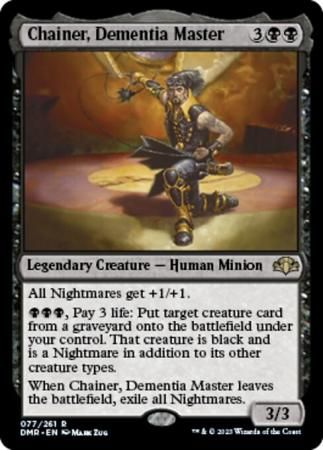 Chainer, Dementia Master 077/261 Dominaria Remastered Singles