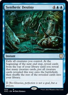 Synthetic Destiny 044 Kaldheim Commander Singles