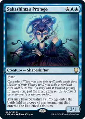 Sakashima&#39;s Protege 090/361 Commander Legends Singles