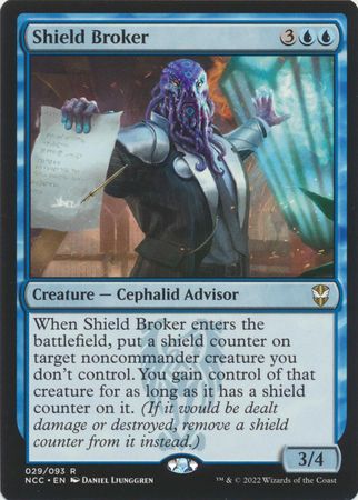 Shield Broker 029/093 Streets of New Capenna Commander Singles