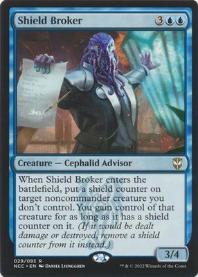 Shield Broker 029/093 Streets of New Capenna Commander Singles