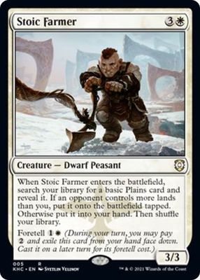Stoic Farmer 005 Kaldheim Commander Singles