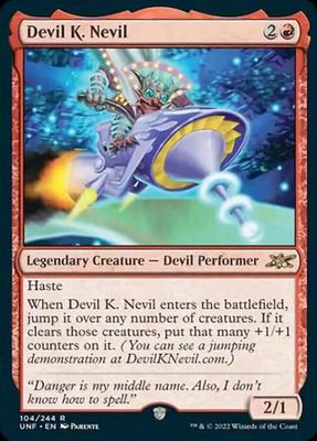 Devil K. Nevil 104/244 Unfinity Singles