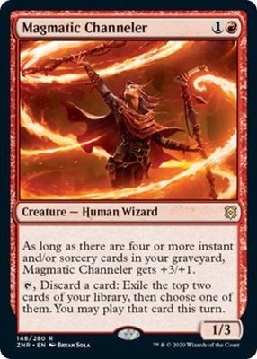 Magmatic Channeler 148/280 - Zendikar Rising Singles