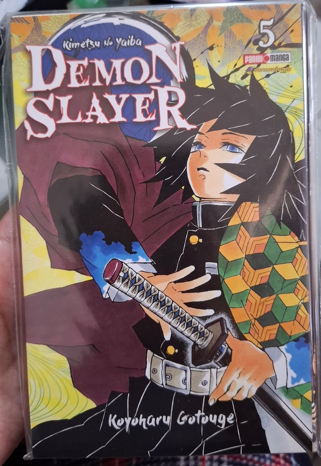 SH Demon Slayer Manga Volumen 5 Espanol Panini