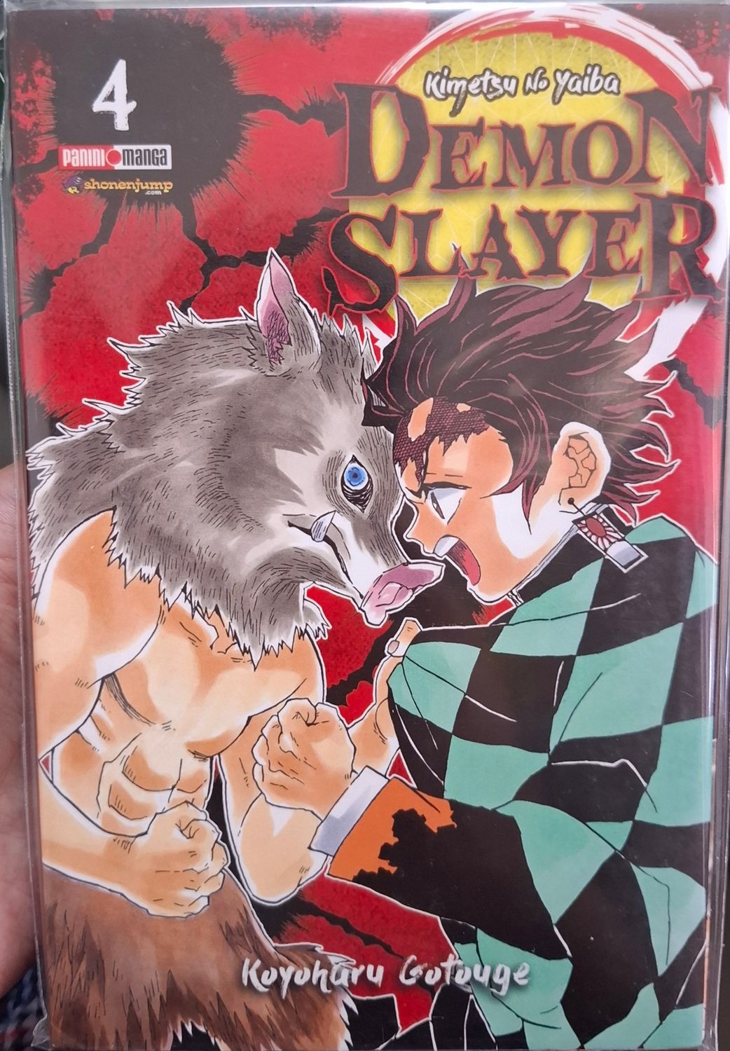 BAF1 Demon Slayer Manga Volumen 4 Espanol Panini