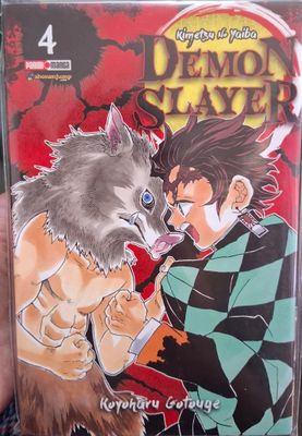 SH Demon Slayer Manga Volumen 4 Espanol Panini
