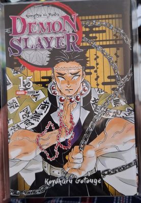 SH Demon Slayer Manga Volumen 15 Espanol Panini