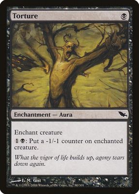 Torture Shadowmoor Singles (Español)