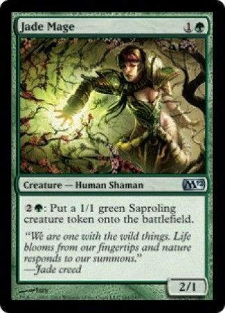 Jade Mage 181/249 - Magic 2012 (M12) Singles (Español)