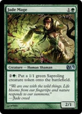 Jade Mage 181/249 - Magic 2012 (M12) Singles (Español)