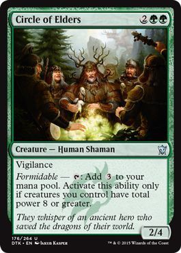 Circle of Elders 176/264 - Dragons of Tarkir Singles (Español)