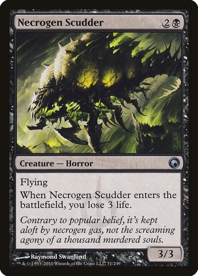 Necrogen Scudder Scars of Mirrodin Singles (Español)