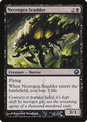 Necrogen Scudder Scars of Mirrodin Singles (Español)