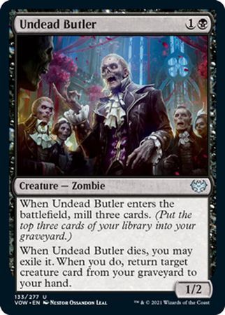 Undead Butler 133/277 - Innistrad: Crimson Vow Singles
