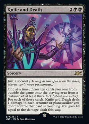 Knife and Death 077/244 Unfinity Singles