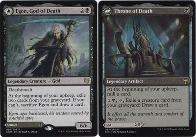 Egon, God of Death | Throne of Death 92/285 Kaldheim Singles
