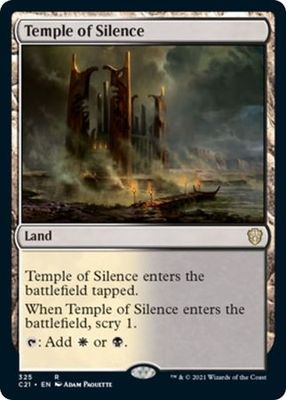 Temple of Silence 325 Commander 2021 Singles