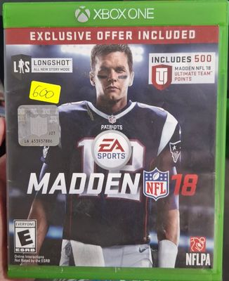 SH Madden 18 Xbox One Usado