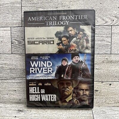 SH American Frontier Trilogy Sicario Wind River Hell or High Water DVD Nuevo Sellado