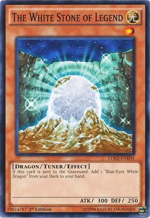 The White Stone of Legend - LDK2-ENK04 - Common 1st Edition Legendary Decks II - Kaiba