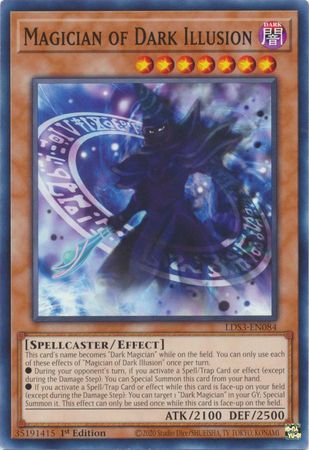Magician of Dark Illusion - LDS3-EN084 - Common 1st Edition Legendary Duelists: Season 3 [LDS3] 1st Edition Singles