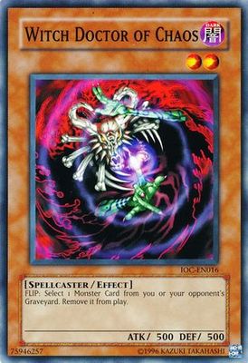 Witch Doctor of Chaos - IOC-EN016 - Common Unlimited Invasion of Chaos [IOC] Unlimited Singles
