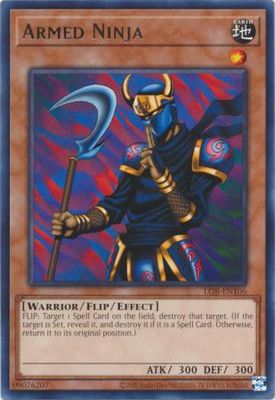 Armed Ninja - LOB-EN106 - Rare Unlimited (25th Reprint) Legend of Blue Eyes White Dragon 25th Anniversary