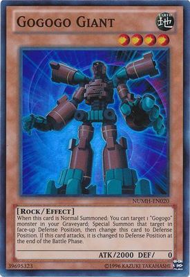 Gogogo Giant - NUMH-EN020 - Super Rare Unlimited Number Hunters Unlimited Singles
