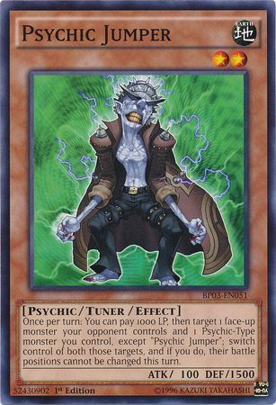 Psychic Jumper - BP03-EN051 - Common 1st Edition Battle Pack 3: Monster League 1st Edition Singles