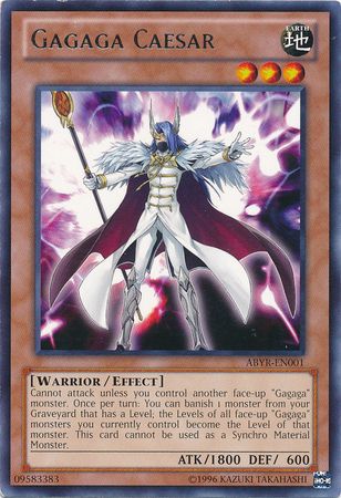 Gagaga Caesar - ABYR-EN001 - Rare Unlimited Abyss Rising Unlimited Singles