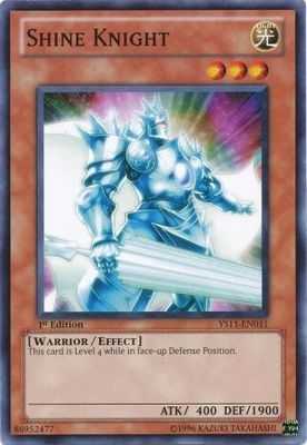 Shine Knight - YS11-EN011 - Common 1st Edition Starter Deck: Dawn of the Xyz 1st Edition Singles