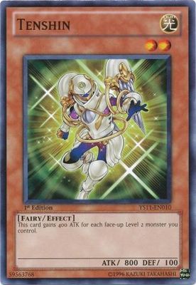 Tenshin - YS11-EN010 - Common 1st Edition Starter Deck: Dawn of the Xyz 1st Edition Singles