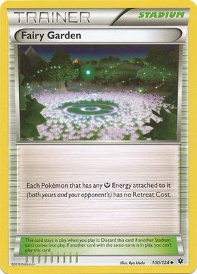 Fairy Garden - 100/124 - Uncommon XY: Fates Collide Singles