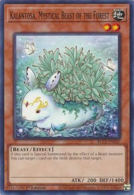 Kalantosa, Mystical Beast of the Forest - BLC1-EN147 - Common 1st Edition Battles of Legend: Chapter 1 1st Edition Singles