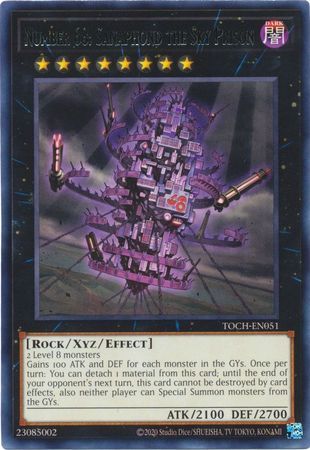 Number 68: Sanaphond the Sky Prison - TOCH-EN051 - Rare Unlimited Toon Chaos Unlimited Singles