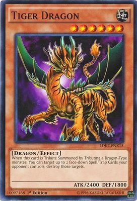 Tiger Dragon - LDK2-ENK15 - Common 1st Edition Legendary Decks II - Kaiba