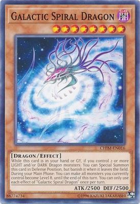 Galactic Spiral Dragon - CHIM-EN016 - Common Unlimited Chaos Impact Unlimited Singles