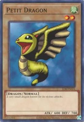 Petit Dragon - LOB-EN024 - Common Unlimited (25th Reprint) Legend of Blue Eyes White Dragon 25th Anniversary