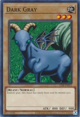 Dark Gray - LOB-EN011 - Common Unlimited (25th Reprint) Legend of Blue Eyes White Dragon 25th Anniversary