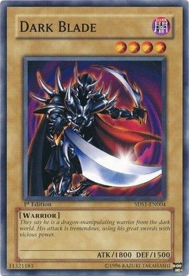 Dark Blade - 5DS1-EN004 - Common 1st Edition Starter Deck: 5D&#39;s (2008) 1st Edition Singles