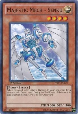 Majestic Mech - Senku - YS11-EN016 - Common 1st Edition Starter Deck: Dawn of the Xyz 1st Edition Singles