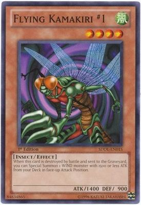Flying Kamakiri #1 - SDDL-EN015 - Common 1st Edition Structure Deck: Dragunity Legion [SDDL] 1st Edition Singles