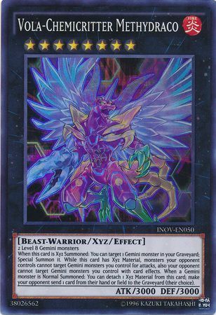 Vola-Chemicritter Methydraco - INOV-EN050 - Super Rare Unlimited Invasion Vengeance Unlimited Singles
