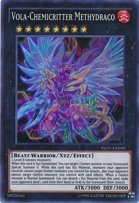 Vola-Chemicritter Methydraco - INOV-EN050 - Super Rare Unlimited Invasion Vengeance Unlimited Singles