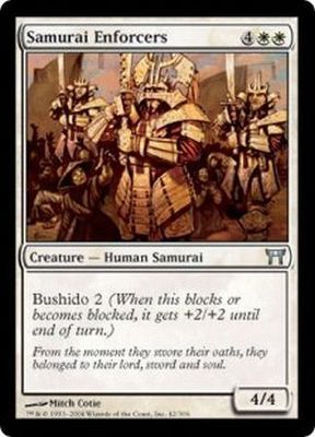 Samurai Enforcers Champions of Kamigawa Singles