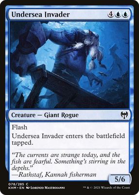 Undersea Invader - Kaldheim (Foil) Kaldheim
