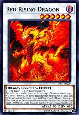 Red Rising Dragon - SAST-EN099 - Common Unlimited Savage Strike Unlimited Singles